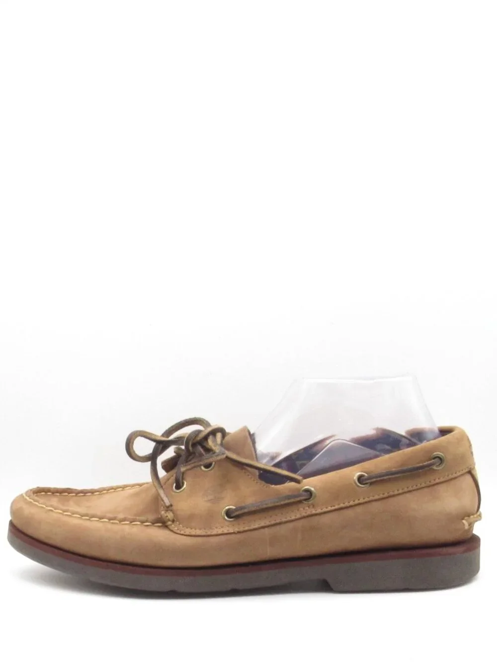 Timberland tan suede